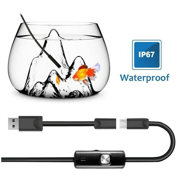 10M Hard Wire 2.0MP HD 8 LEDs lifcasual 8mm Wireless Industrial Protable Endoscope Camera WiFi Inspection Yellow Semi-Rigid Cable Borescope for iPhone/iPad/Android/PC IP68 Waterproof 10M Hard Wire 2.0MP HD 8 LEDs lifcasual 8mm Wireless Industrial Protable Endoscope Camera WiFi Inspection Yellow Semi-Rigid Cable Borescope for iPhone/iPad/Android/PC IP68 Waterproof